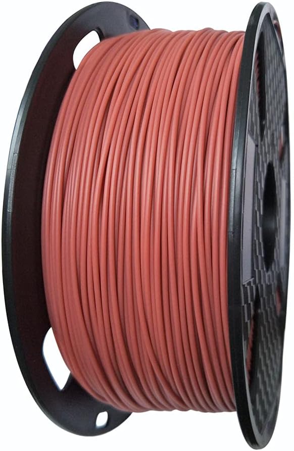 CC3D MAX PLA 3D Printer Filament in Brick Red, 1.75mm, 1KG for Home & Office NEW