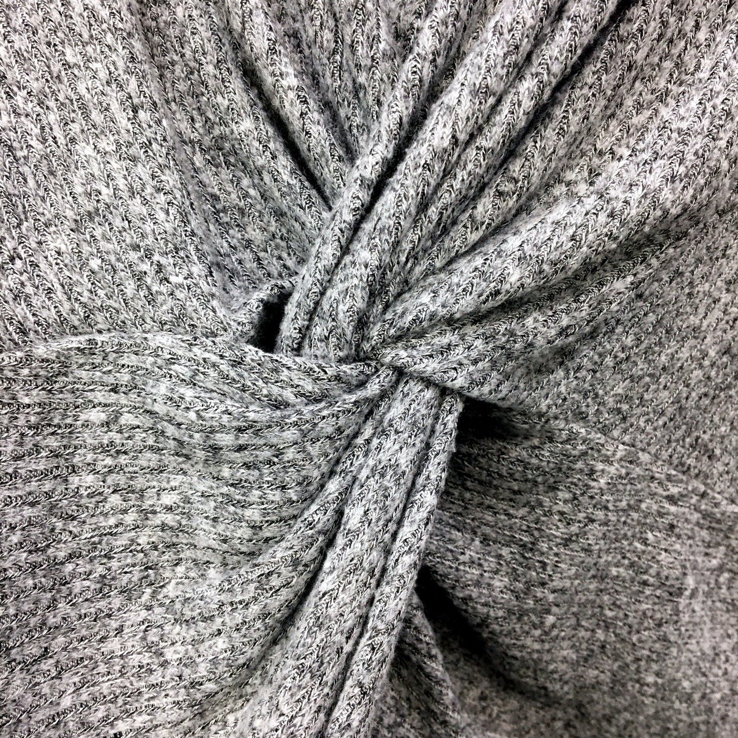 Bras N Things Womens Gray Pullover Sweatshirt Twisted Knot Design Size 12