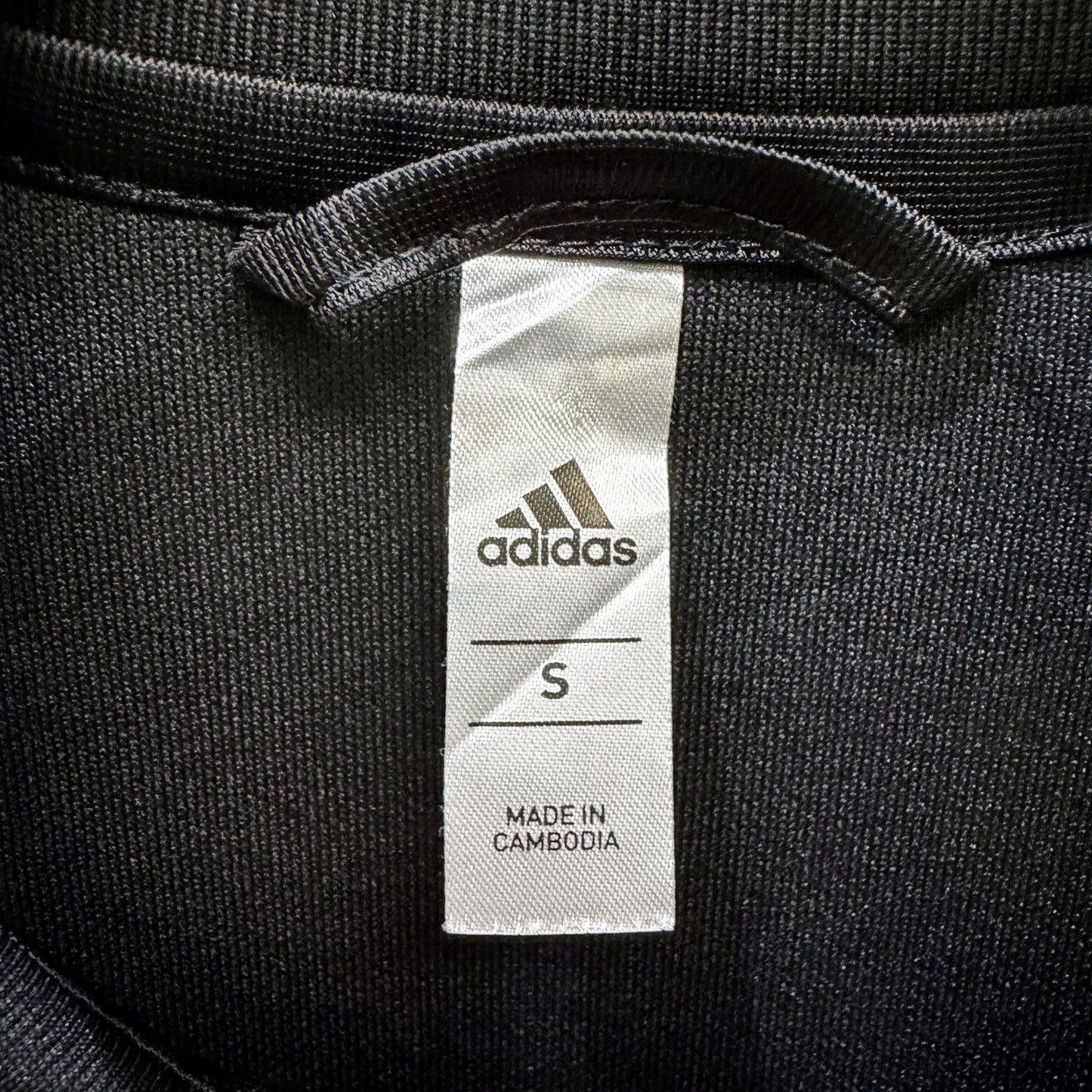adidas Womens Zip-Up Jacket Lightweight Athletic Black and Pink Size S