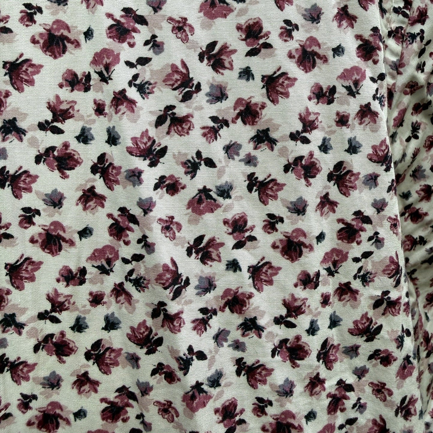 Connor Mens Button-Down Shirt Multi Color Floral Print Casual Cotton Size XL