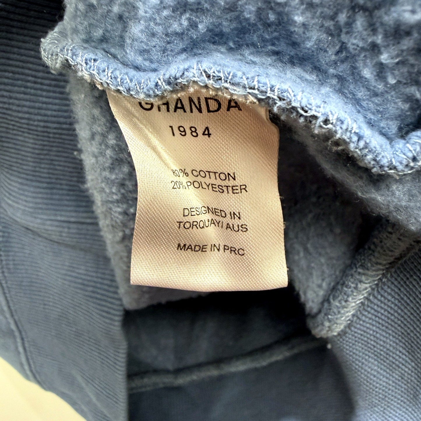 Ghanda Womens 1984 Striped Pullover Sweatshirt Multi Color Size 10