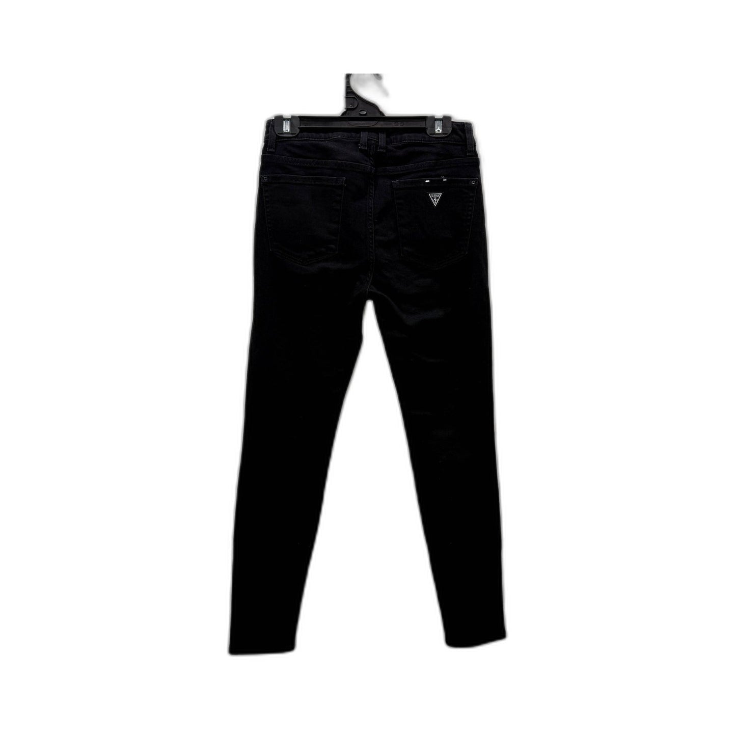 Guess Womens Black Skinny Jeans - Cotton Stretch Denim Size 30 NEW