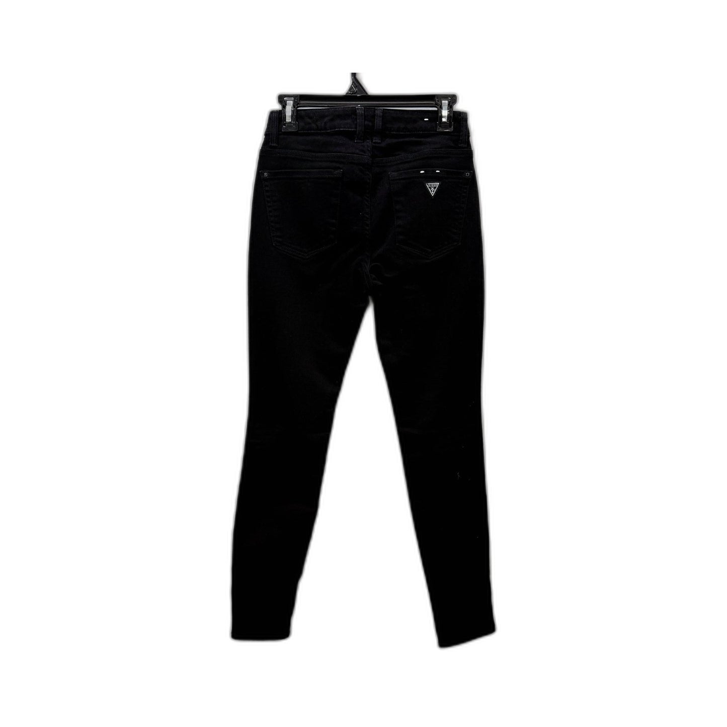 Guess Womens Skinny Mid Rise Black Jeans Size 28 NEW