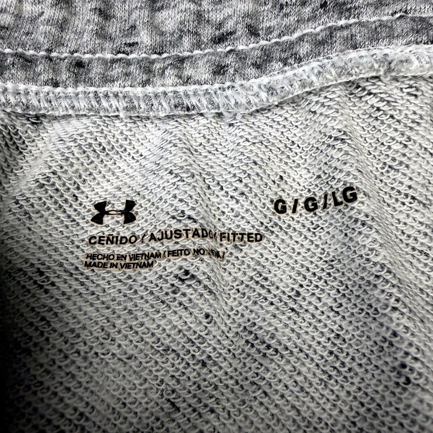 Under Armour Shorts Mens Lightweight Athletic Casual Pullover Sweatshirt Sz L