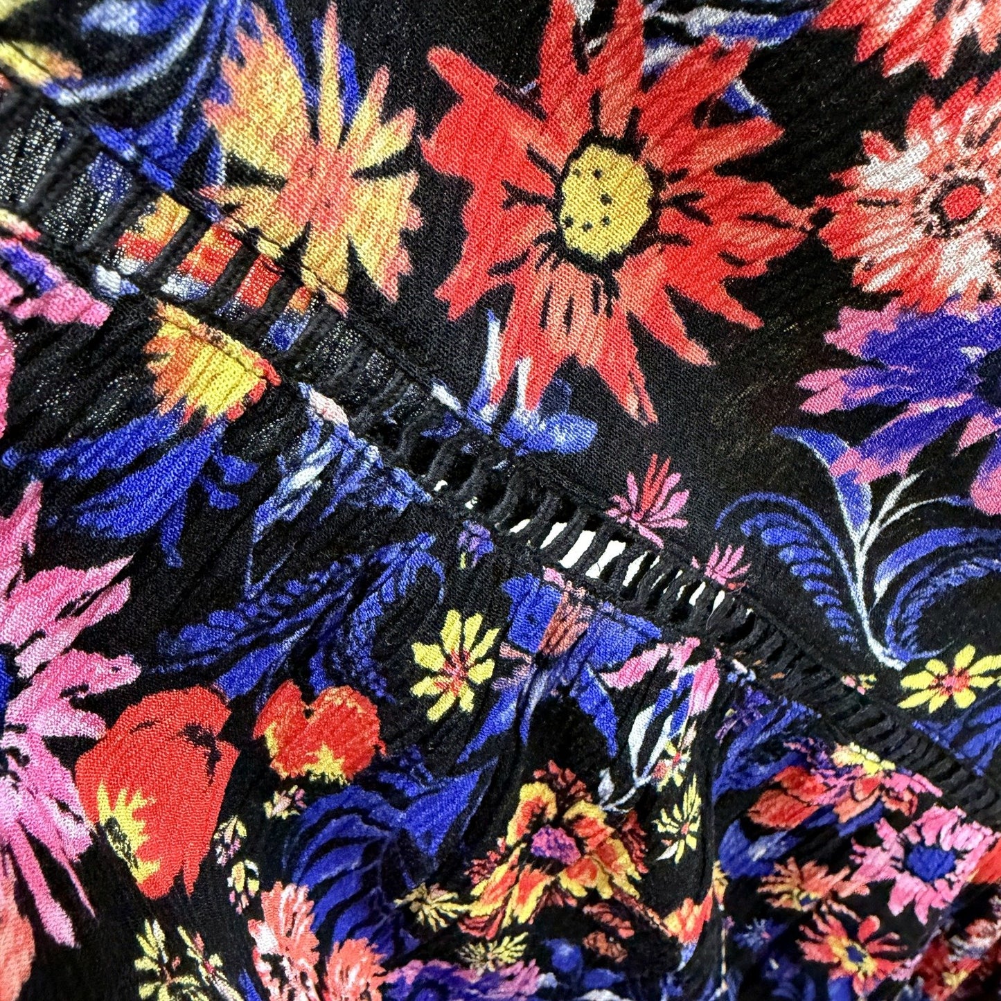 Dannii Minogue Womens Floral Print Maxi Dress Boho Summer Petite Size 8