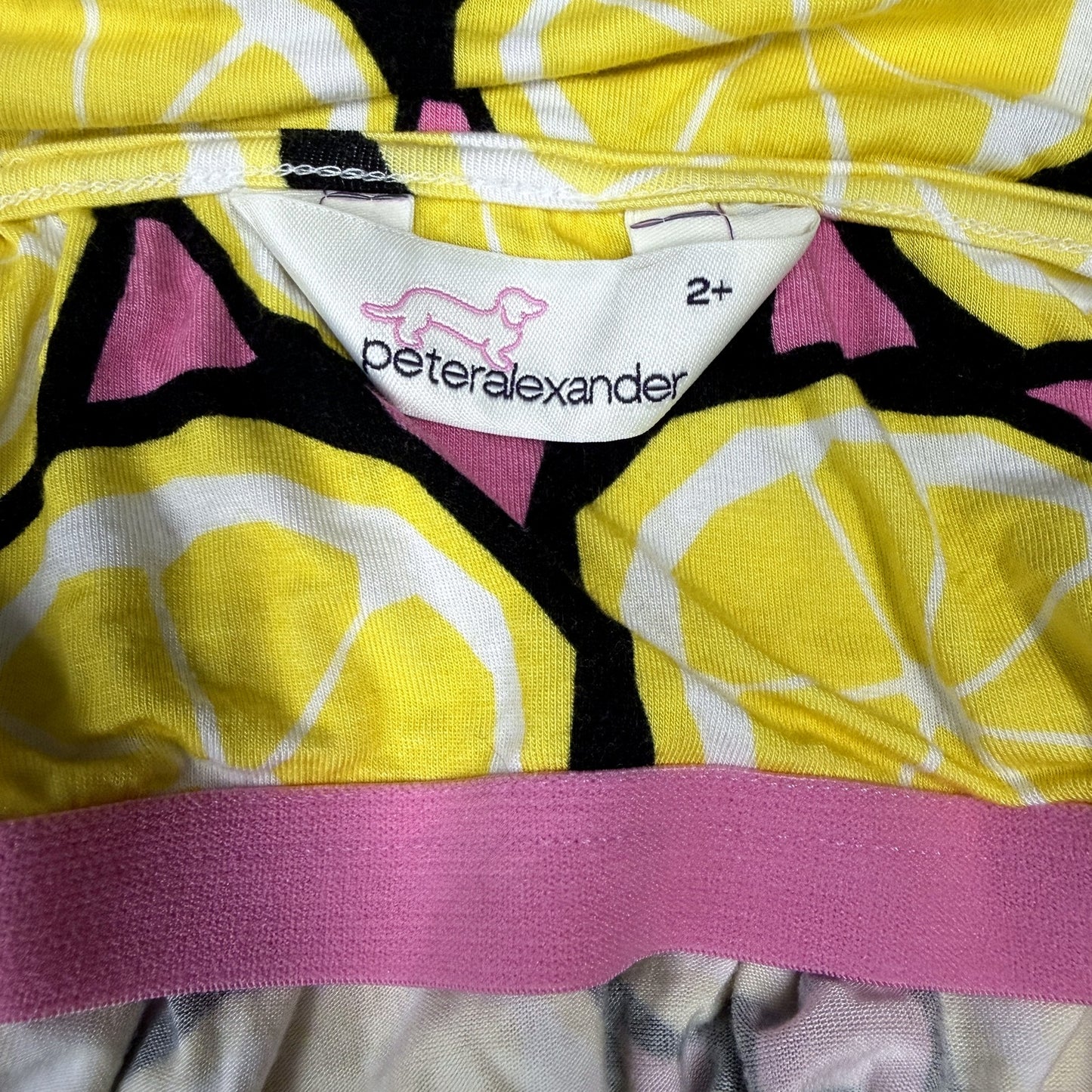 Peter Alexander Womens Lemon Print Dress Shelf Bra Tank Top Size 2+