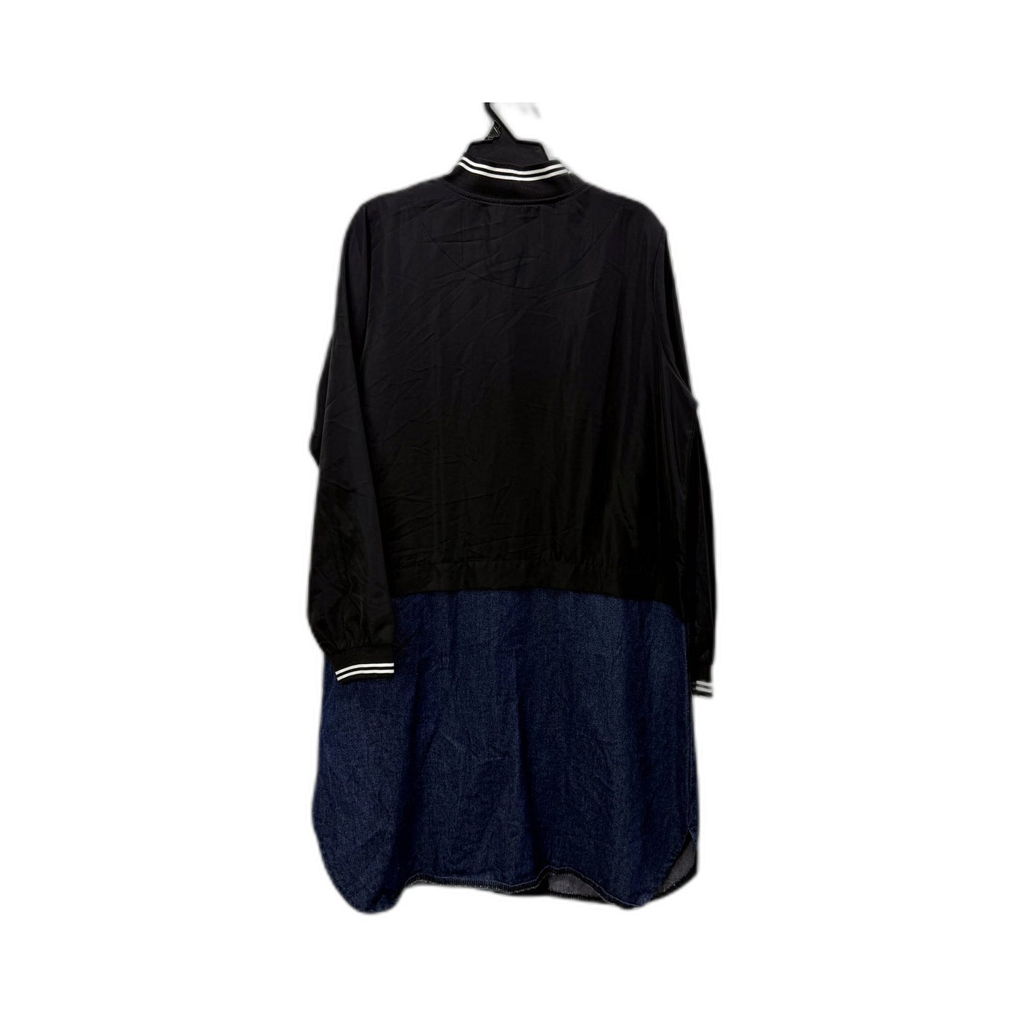 LAVA Womens Black Striped Trim Jacket - Small Size Outerwear