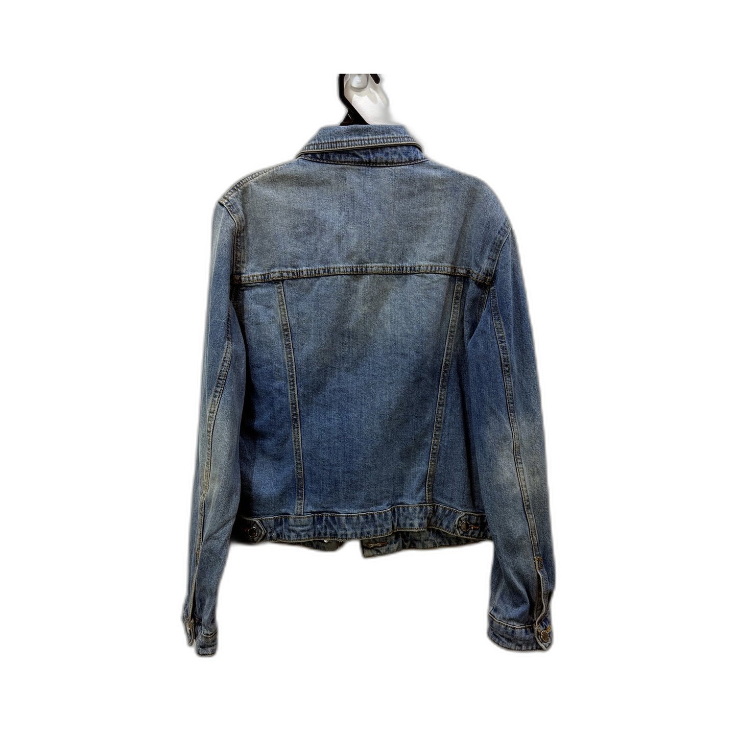 Zara Womens Authentic Denim by TRF Blue Jacket Size XL