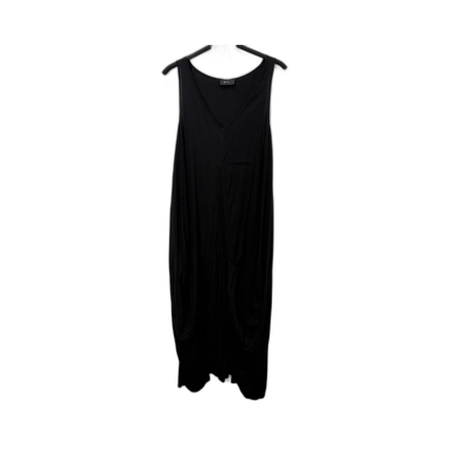 Etal Womens Sleeveless Midi Dress in Black for Size 1 Fashion