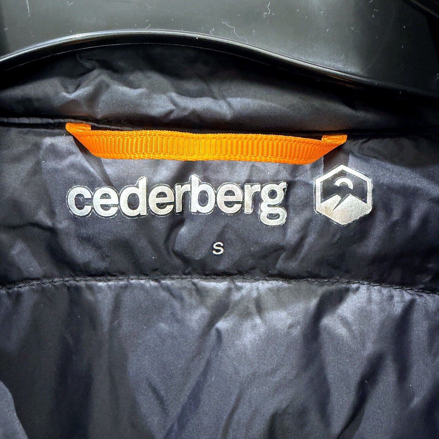Cederberg Mens Down Puffer Jacket - Lightweight Navy Winter Coat, Size S