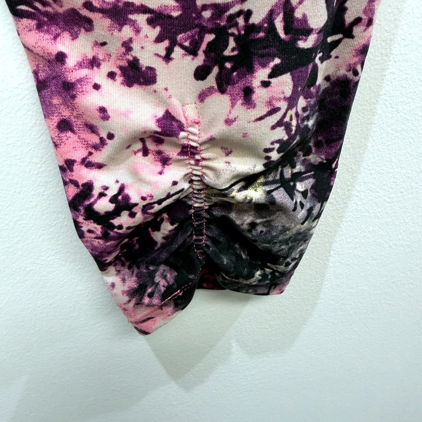 Calvin Klein Womens Tie-Dye Leggings Stretchy Comfortable Casual Size XS