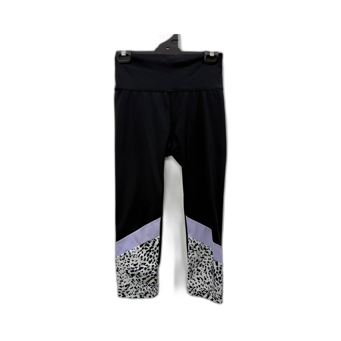 Rock Wear Womens Leopard Print Workout Leggings Multi Color and Athletic Sz 10