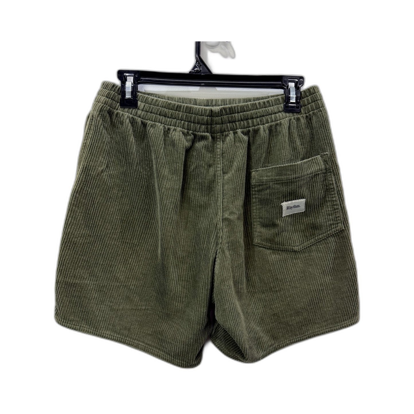 Rhythm Mens Olive Green Corduroy Shorts in Size 30 NEW