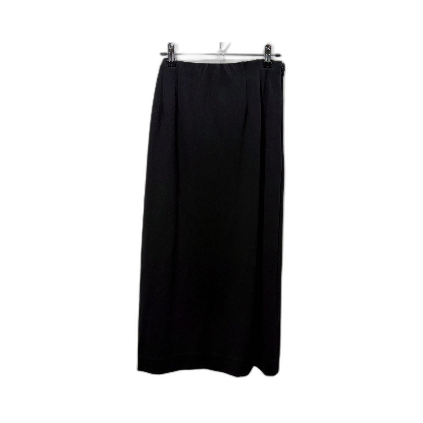Cue Womens Black Maxi Skirt - Flowing, Lightweight, Long Size 3