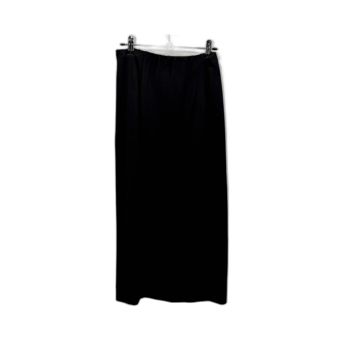 Cue Womens Black Maxi Skirt - Flowing, Lightweight, Long Size 3