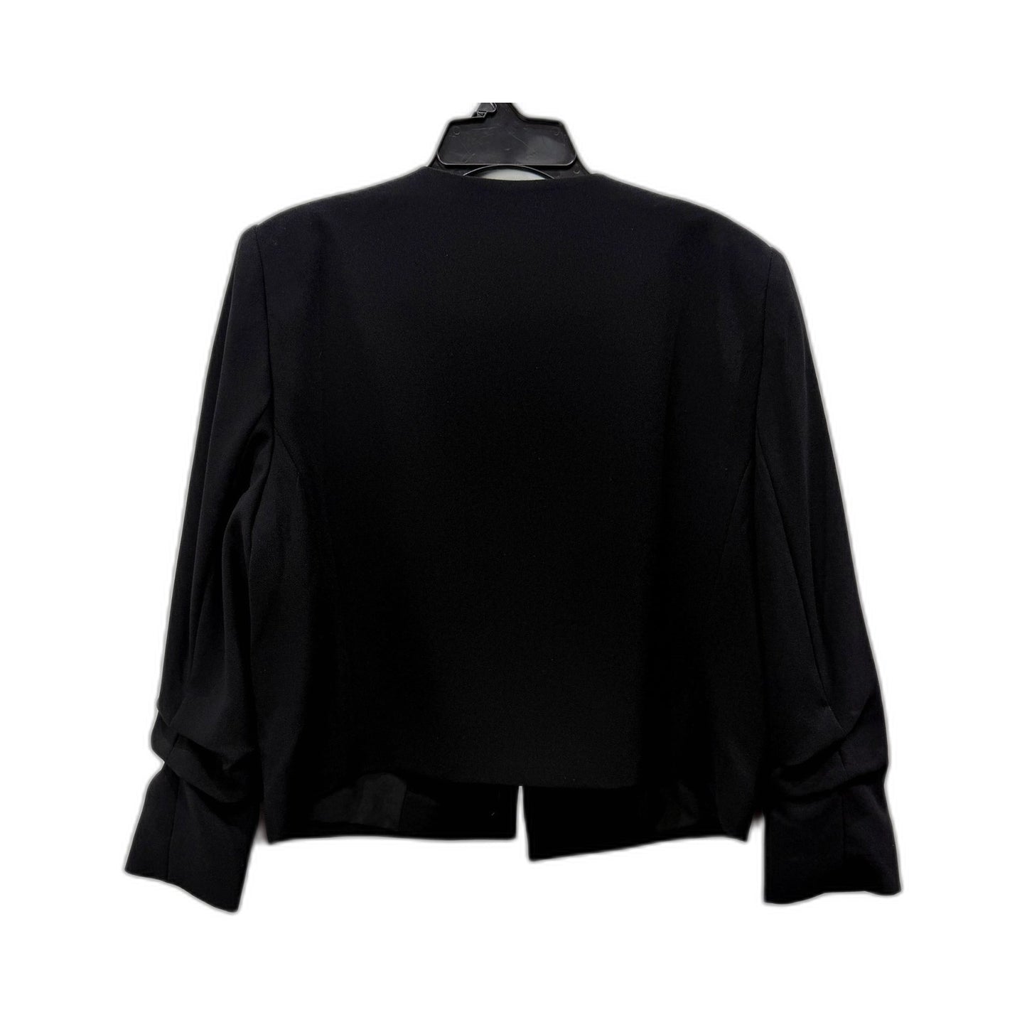 Portmans Womens Cropped Black Polyester Blazer Jacket Size 12 NEW