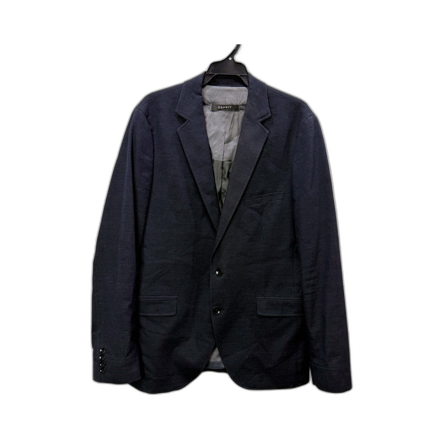 Esprit Mens Navy Blue Classic Formal Suit Blazer Jacket, Size 40R