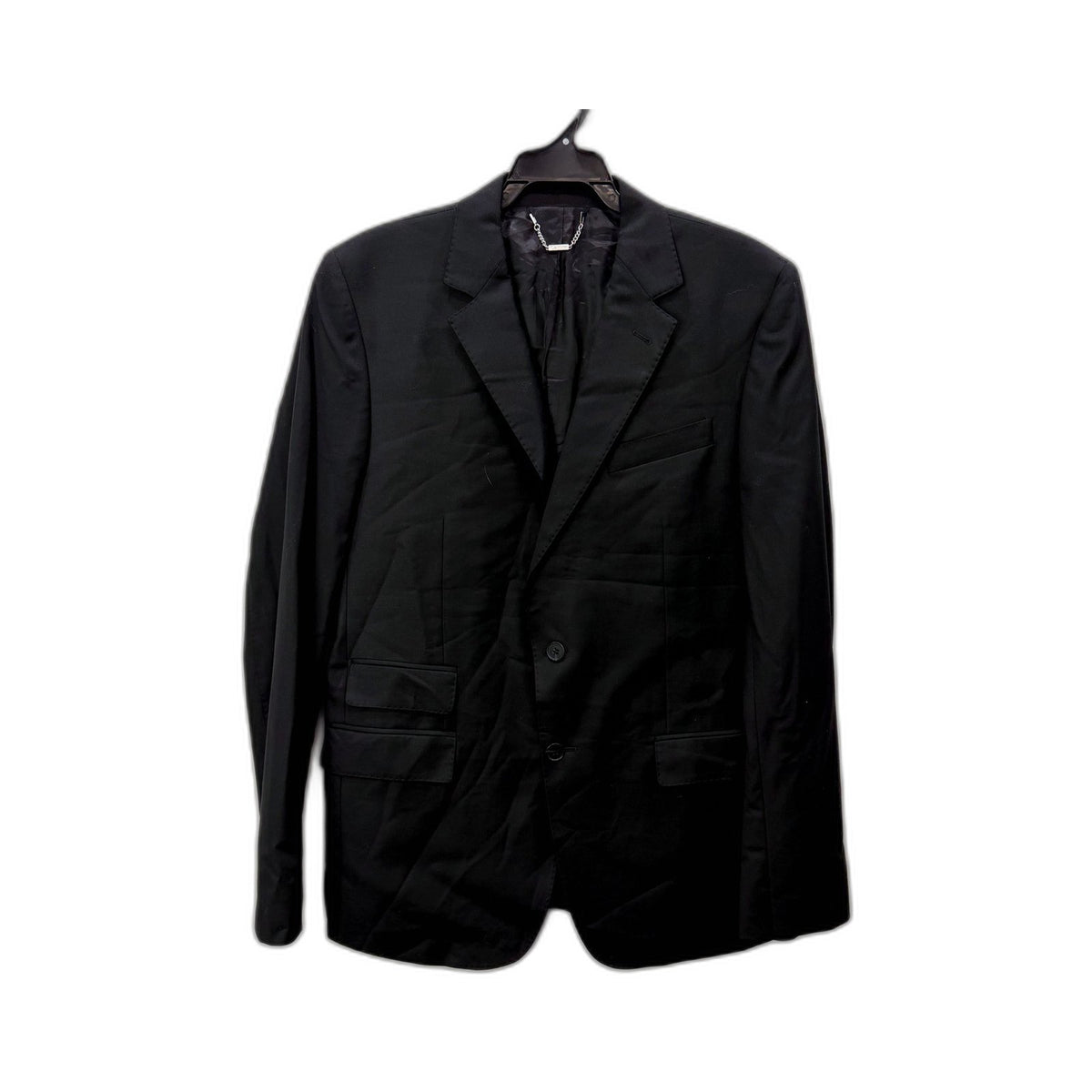 Cambridge Mens Regular Notch Jacket in Black, Size 102R
