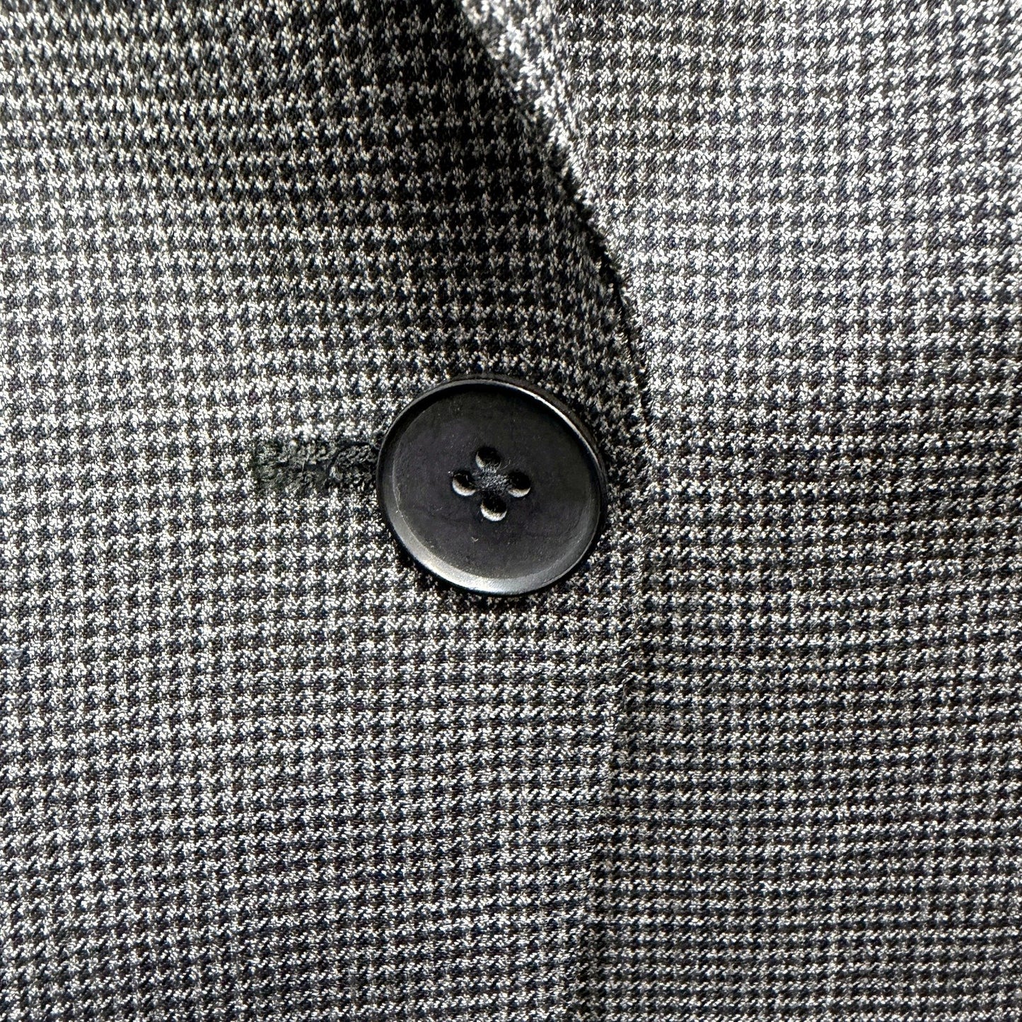 SABA Womens Gray Houndstooth Blazer - Business Casual Jacket Size 14 NEW