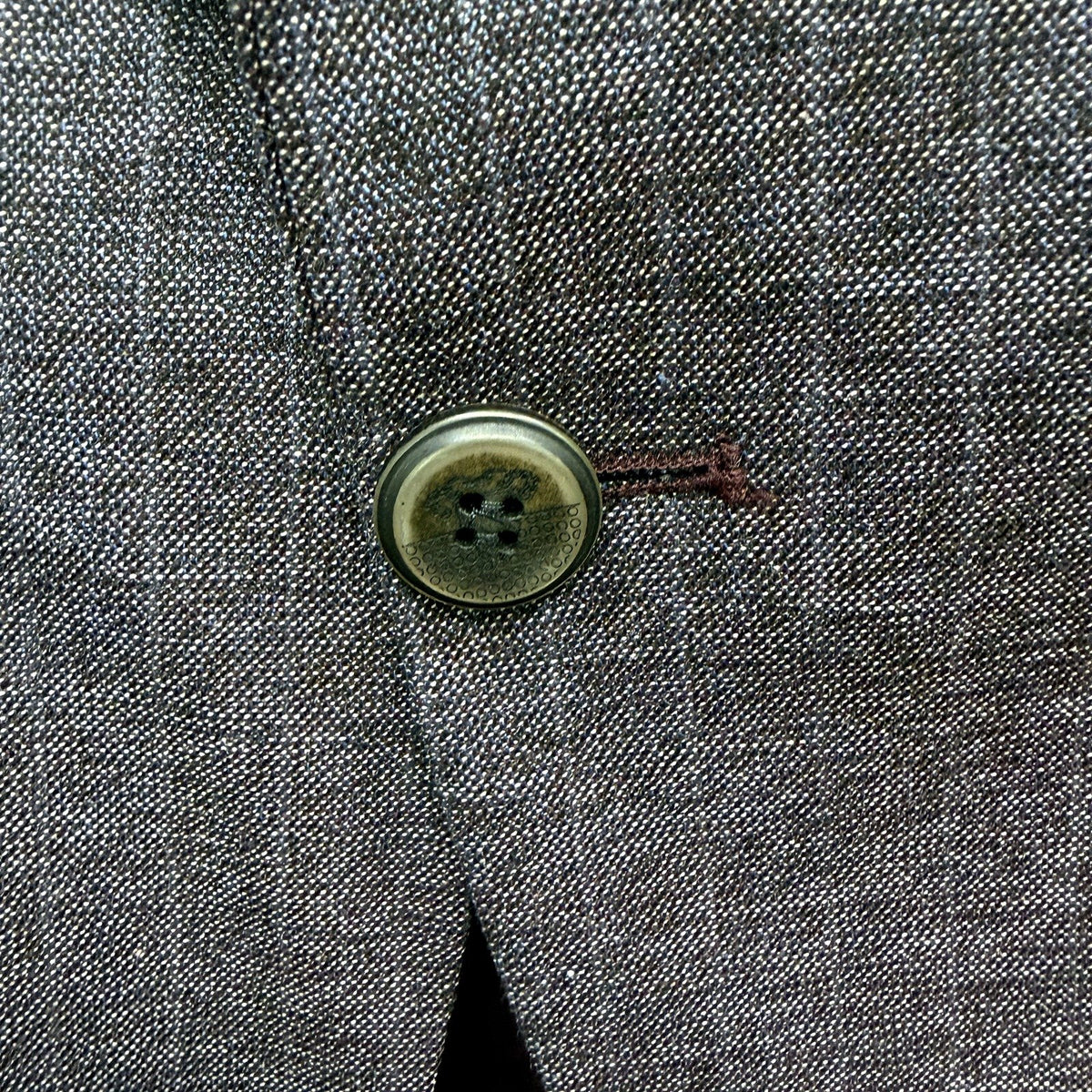 Travis Mens Slim Fit Suit Jacket in Wine, Size 40R