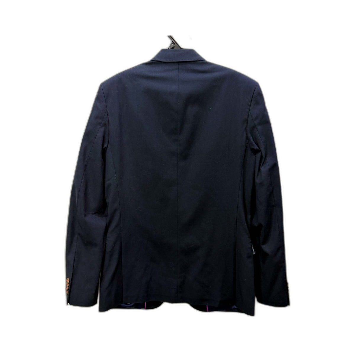 Politix Mens Slim Fit Navy Blue Suit Jacket for Small Size NEW