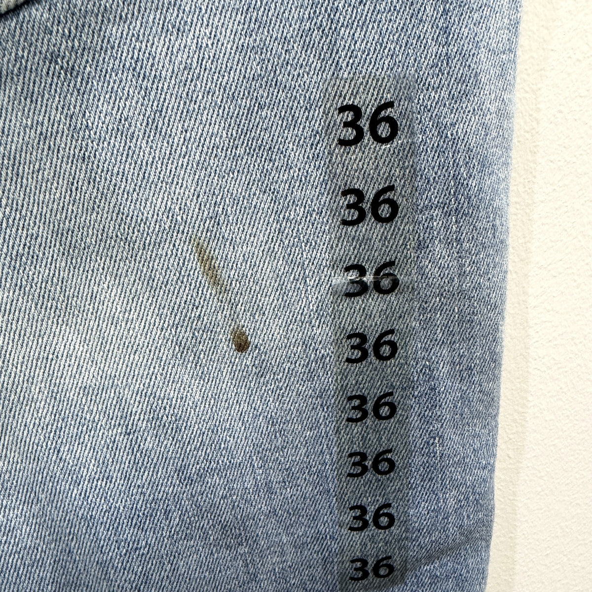 Neuw Mens Ray Tapered Supersonic Slim Fit Light Blue Jeans Size 36:34 NEW