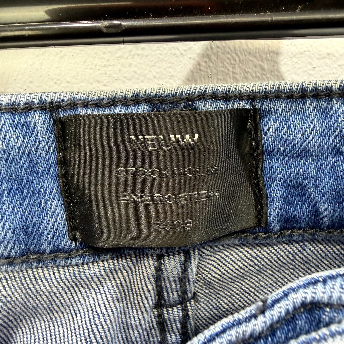 Neuw Mens Ray Tapered Supersonic Slim Fit Light Blue Jeans Size 36:34 NEW