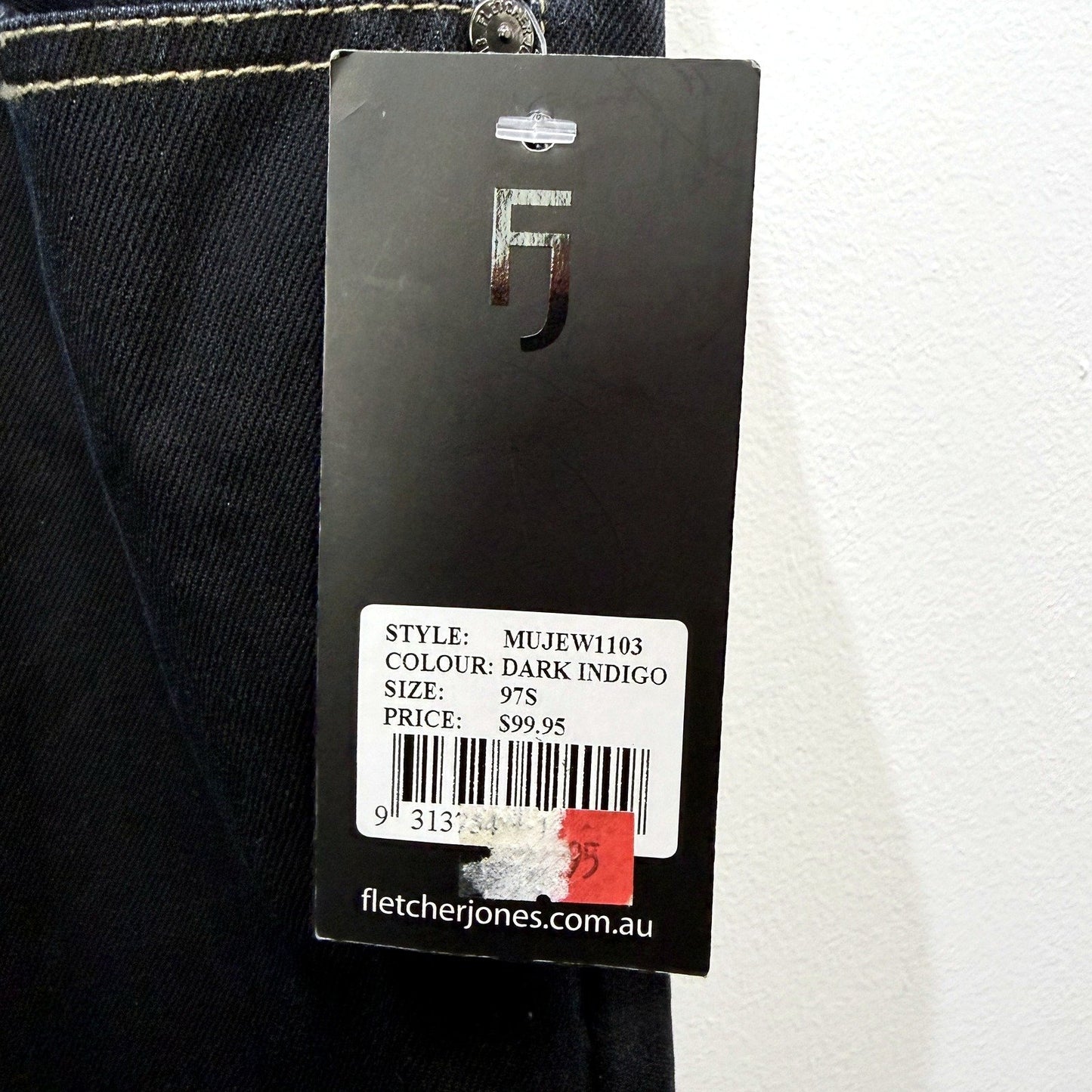 Fletcher Womens Dark Indigo Jeans Size 97S by Jones NEW