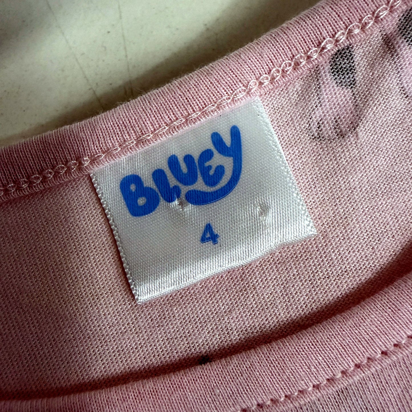 Bluey Girls Clothing Bundle: Dress, Top, Pants, Pajamas, Raincoat (Size 4) NEW