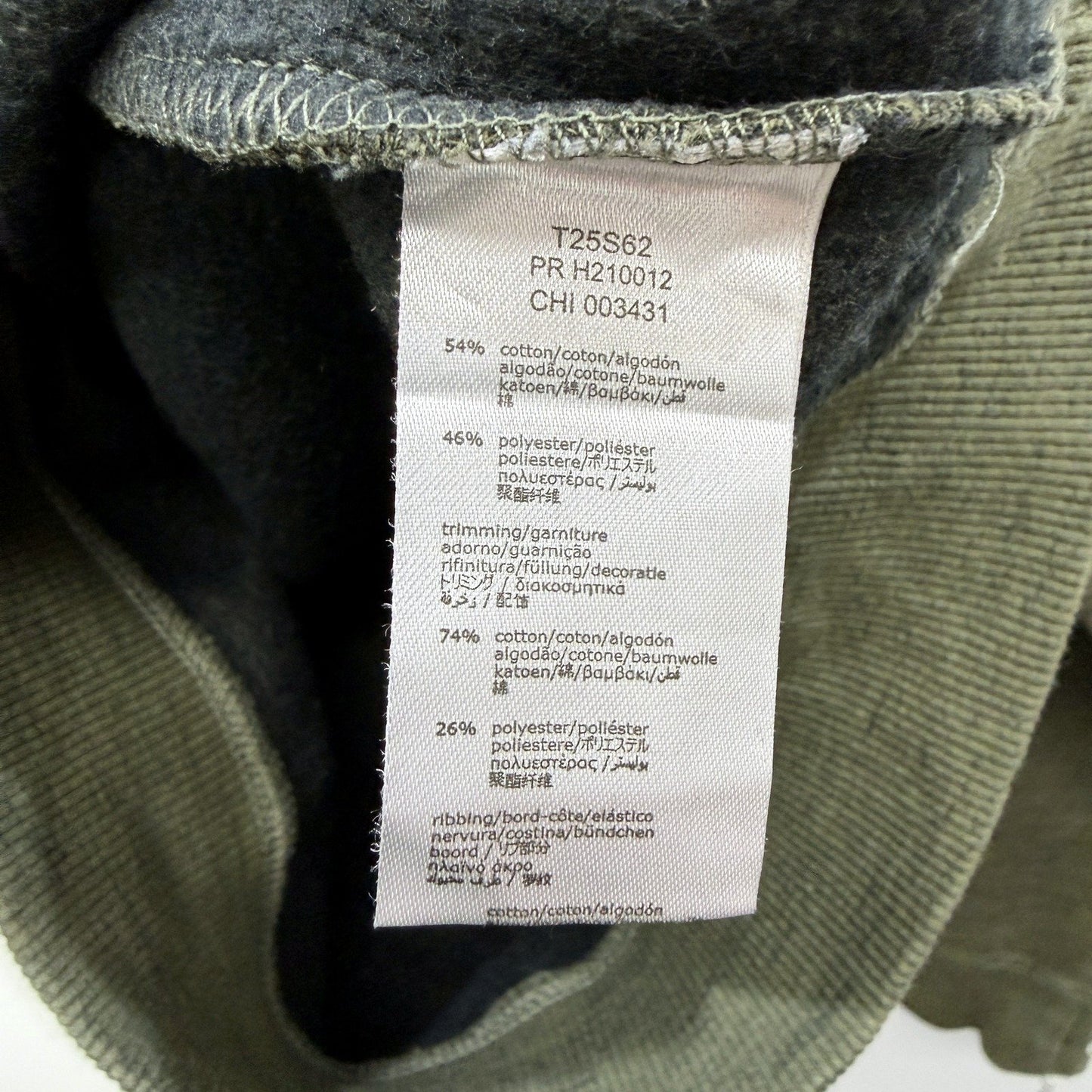 Timberland Womens Olive Green Pullover Hoodie - Size 16