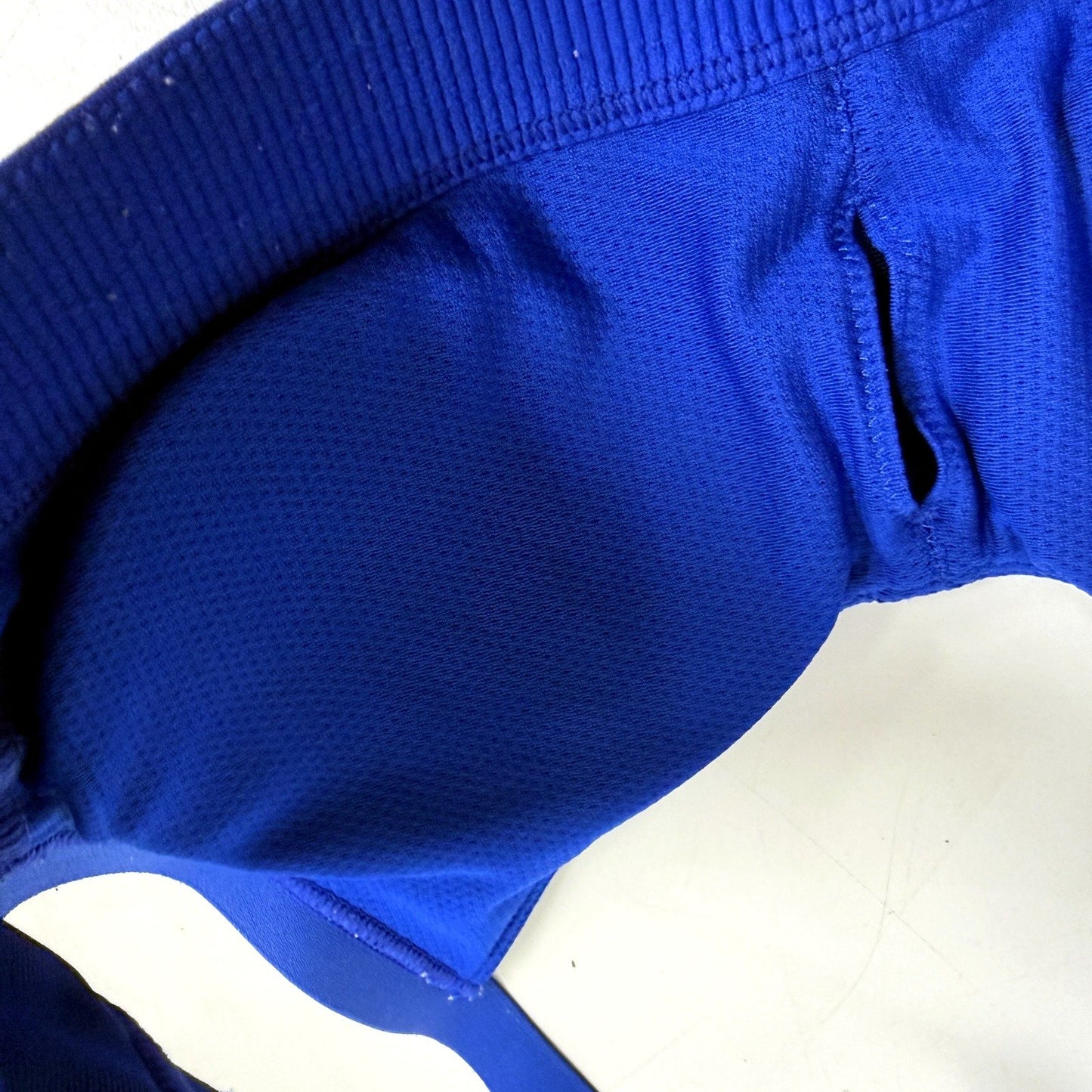 adidas Womens Blue Padded Sports Bra for Athletic Workout XS Size