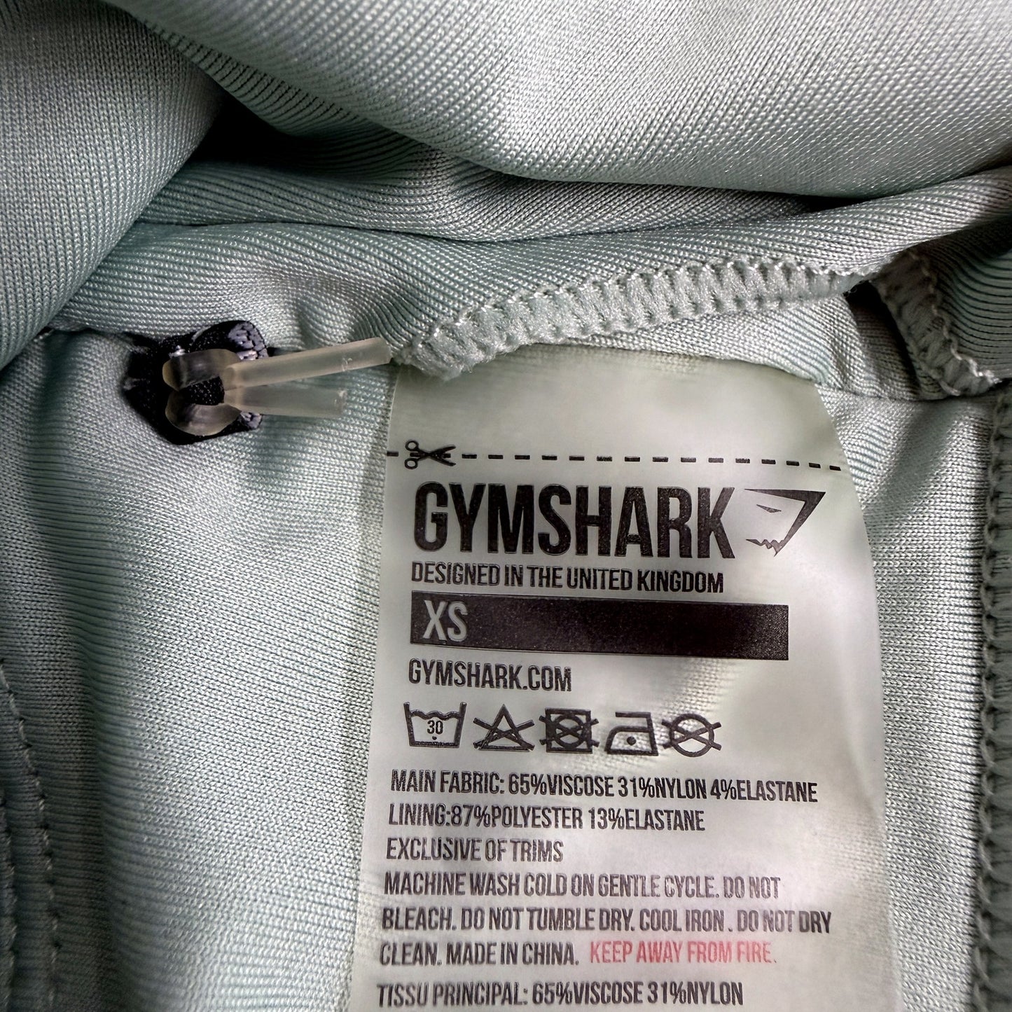 Gymshark Womens Sports Bra Activewear Yoga Gym Exercise Sage Green Size XS