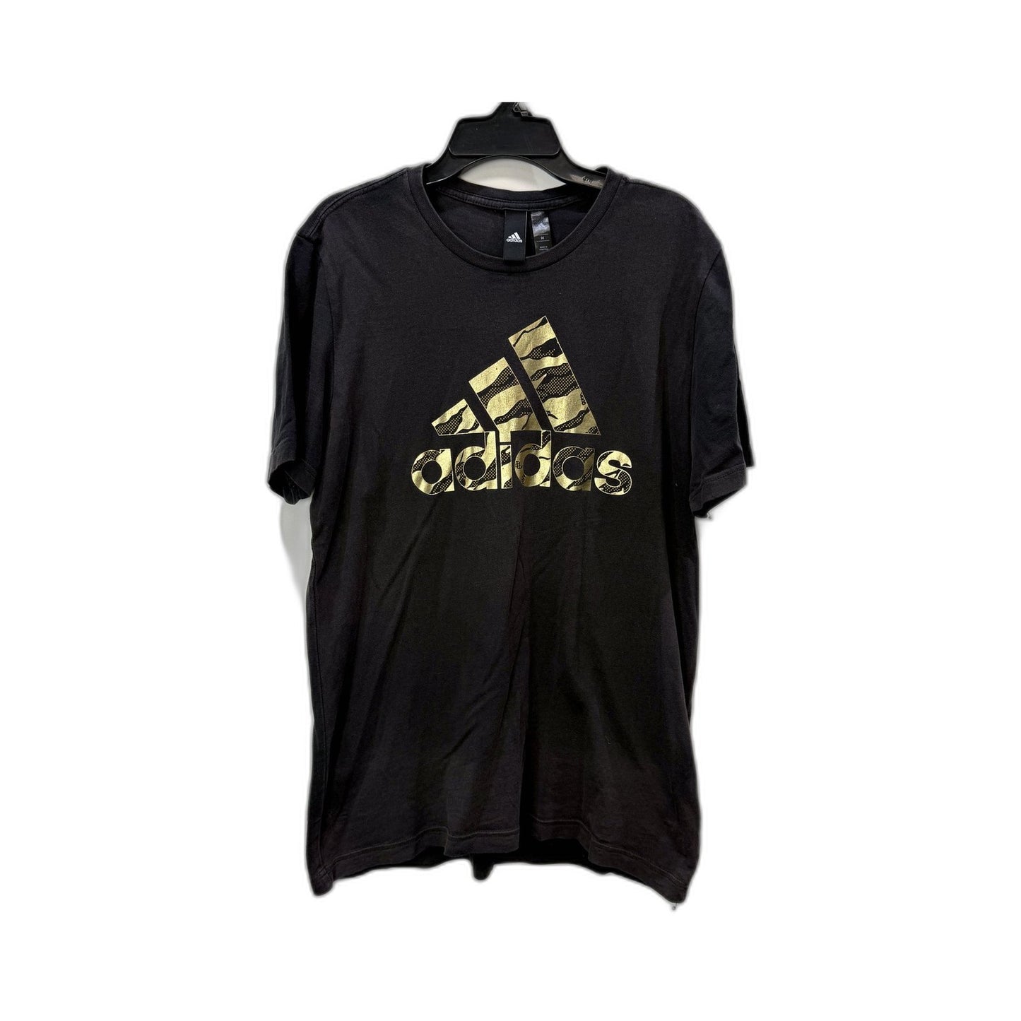 adidas Womens T-Shirt Comfortable Black Pullover Sweatshirt for Casual Wear