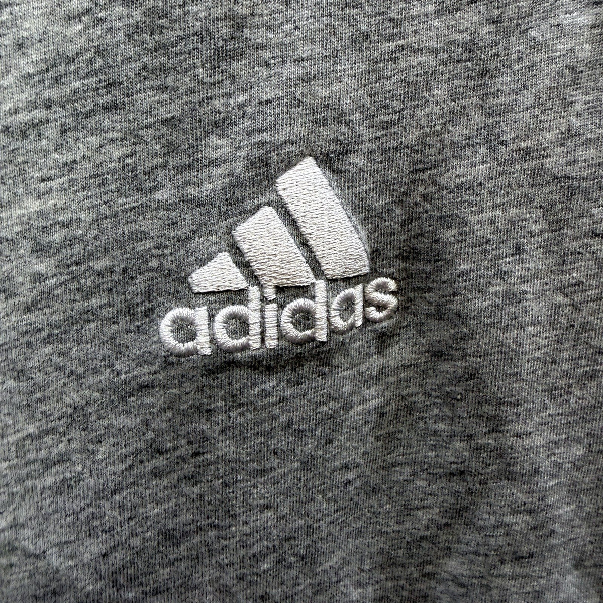 Adidas Mens Gray Pullover Sweatshirt - Comfortable Cotton, Size S NEW