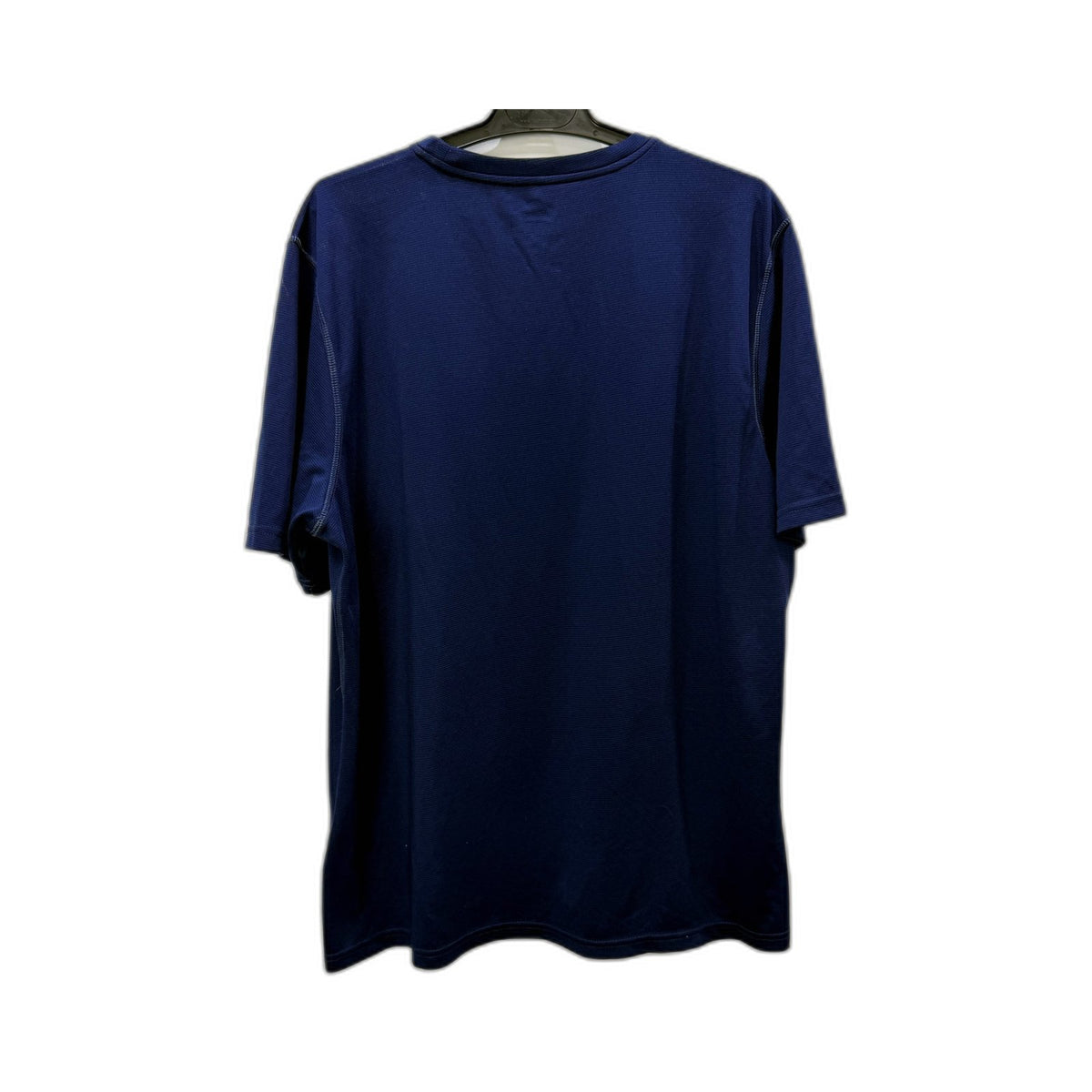 Asics Mens Pullover Sweatshirt Navy Blue Moisture Wicking Athletic Size L NEW