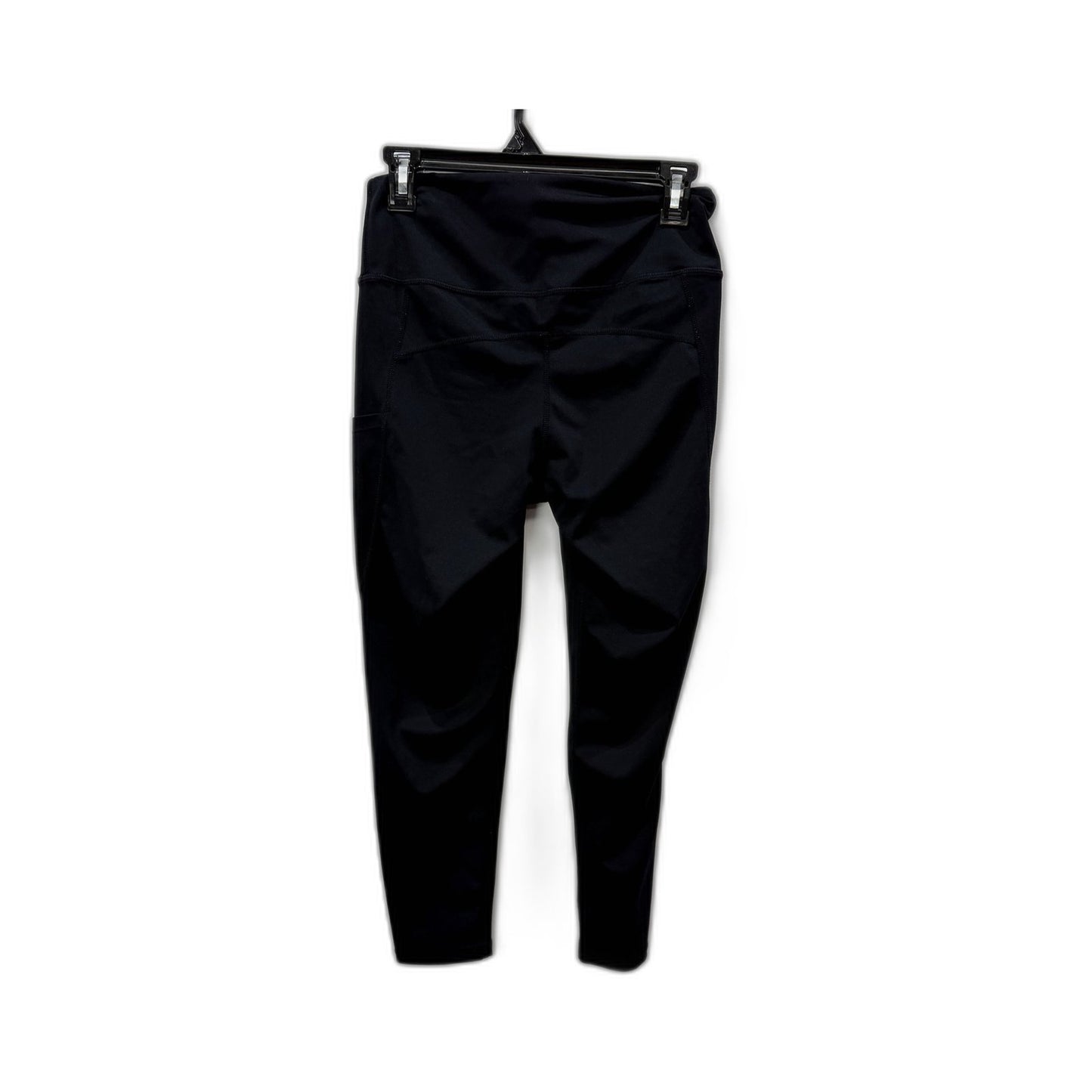 Jaggad Womens High Waisted Exercise Leggings Black Comfortable Stretchy Size M