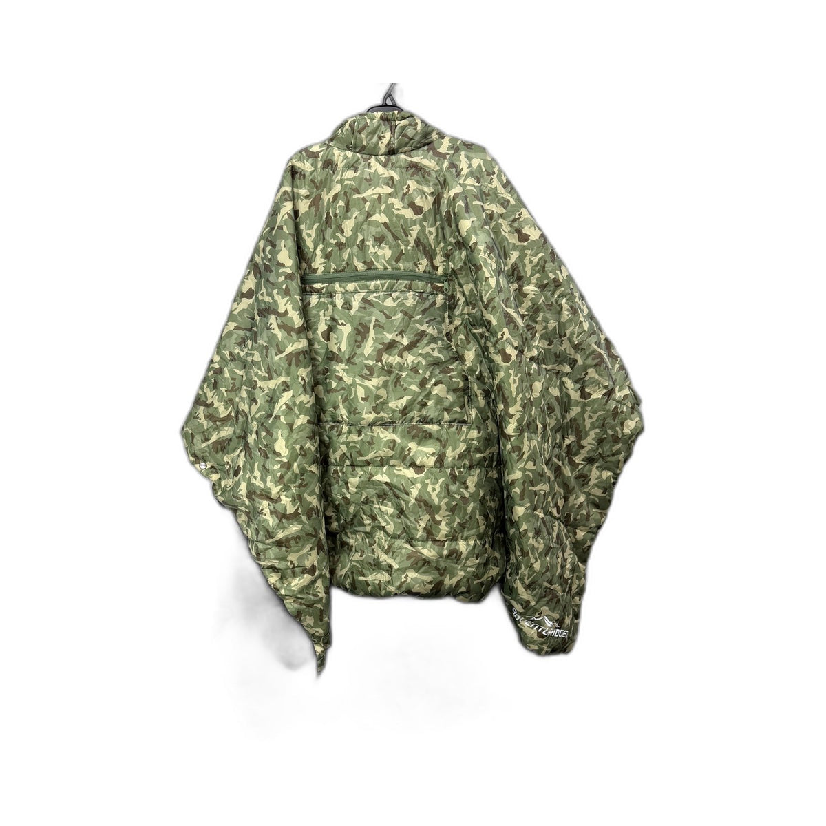 Camping Unisex Padded Reversible Poncho Insulated Outdoor Camouflage One NEW