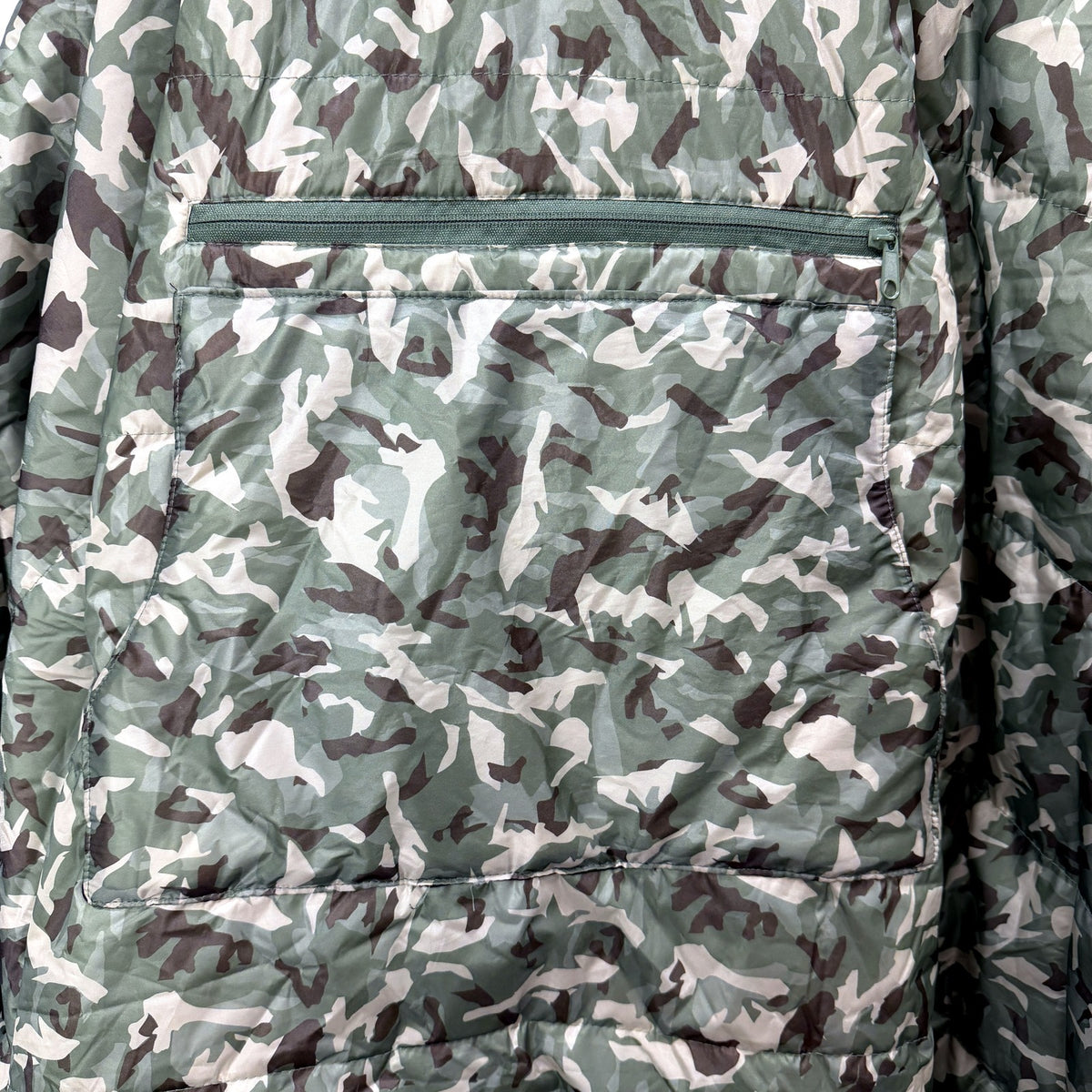 Camping Unisex Padded Reversible Poncho Insulated Outdoor Camouflage One NEW