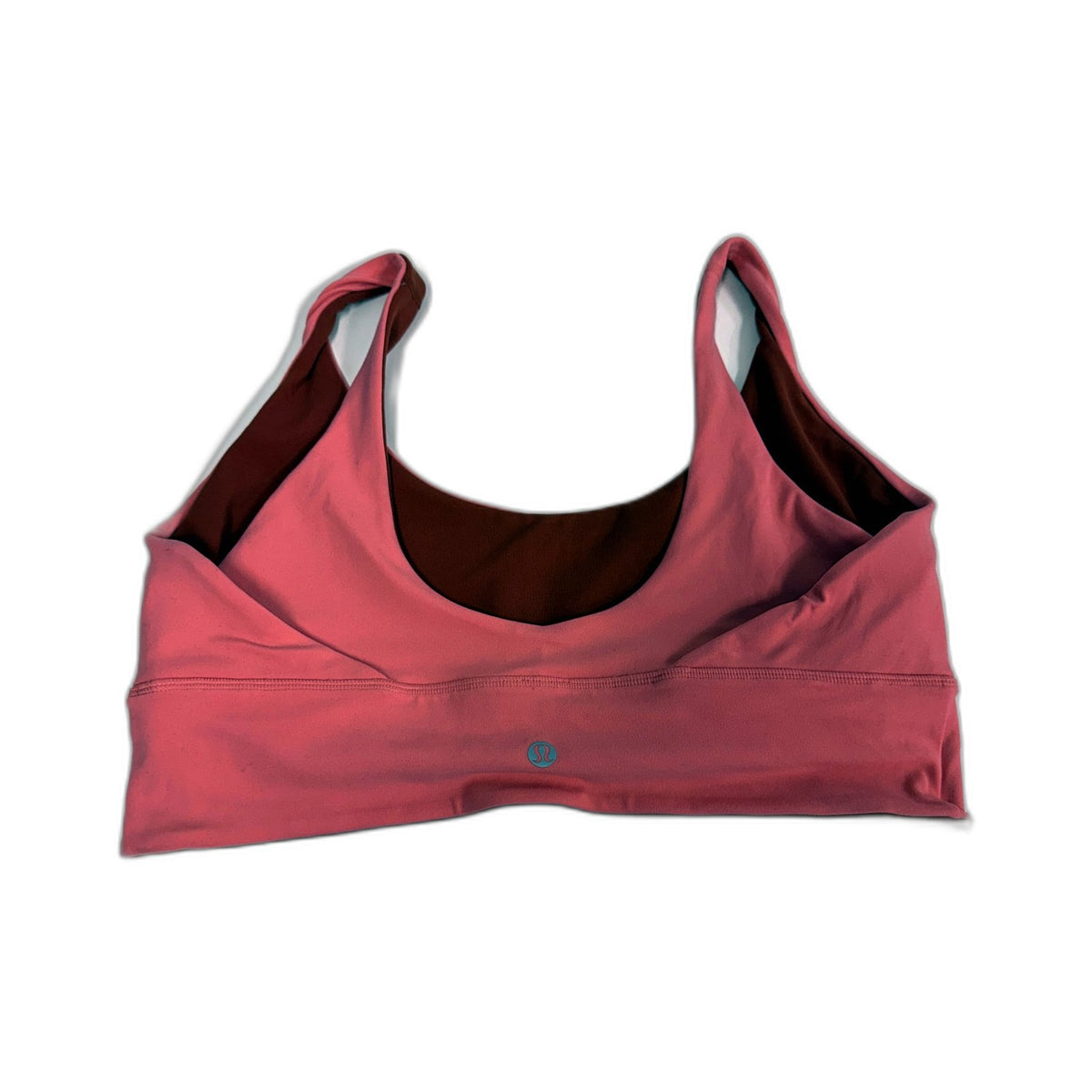 Lululemon Womens Reversible Sports Bra Supportive Workout Pink Red Size Large