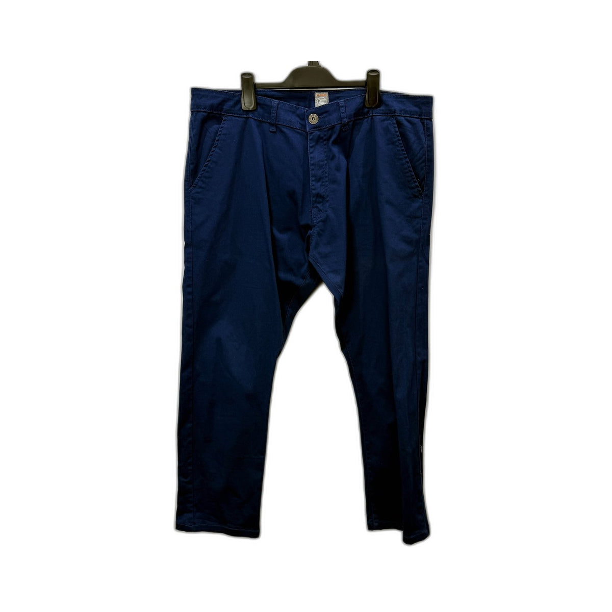 Ze Enzo Mens Navy Blue Chino Pants - Size 40R