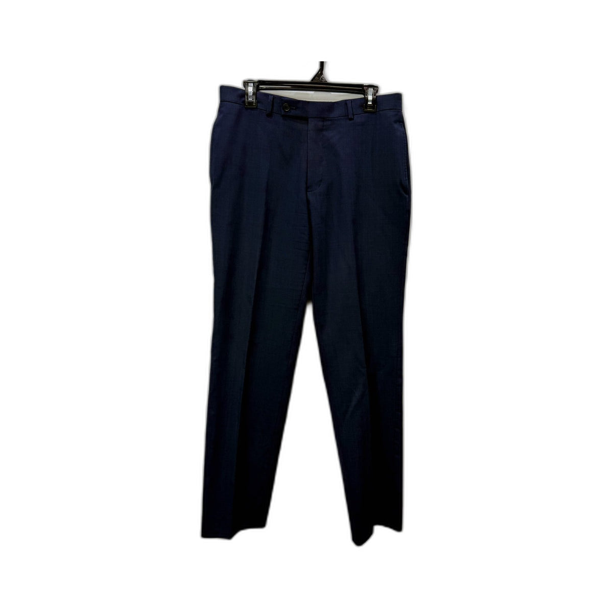 Calvin Klein Mens Slim Fit Navy Blue Dress Pants, Size 84 REG