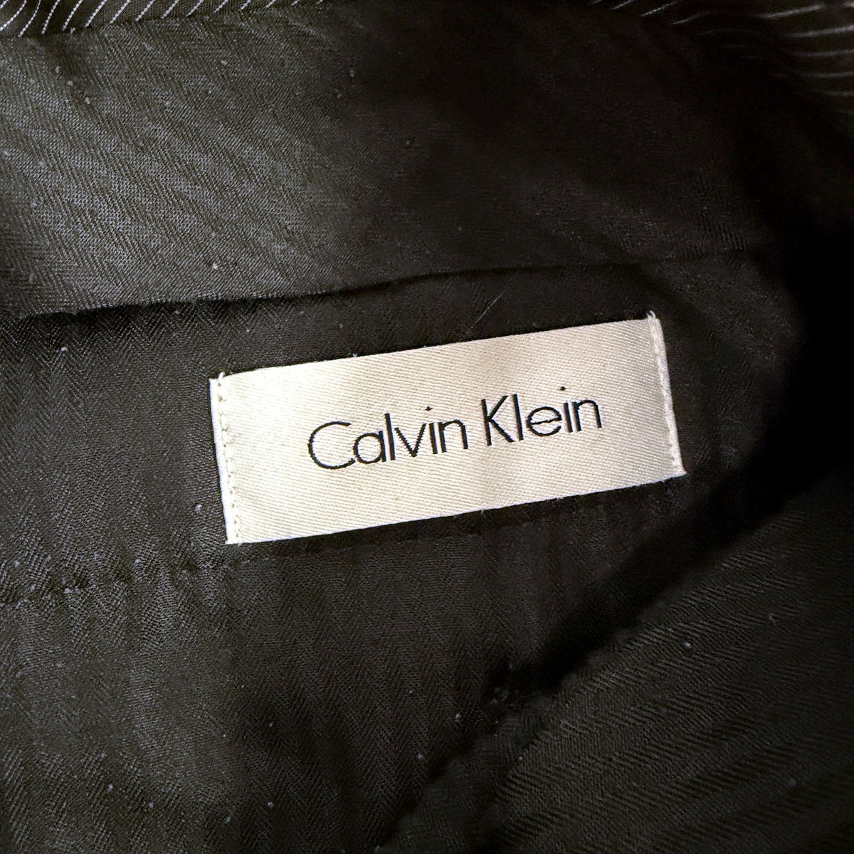 Calvin Klein Mens Slim Fit Navy Blue Dress Pants, Size 84 REG