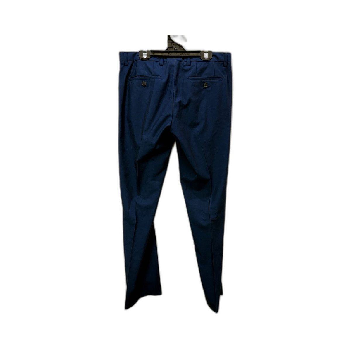 Connor Mens Skinny Dress Pants in Navy Blue, Size 34