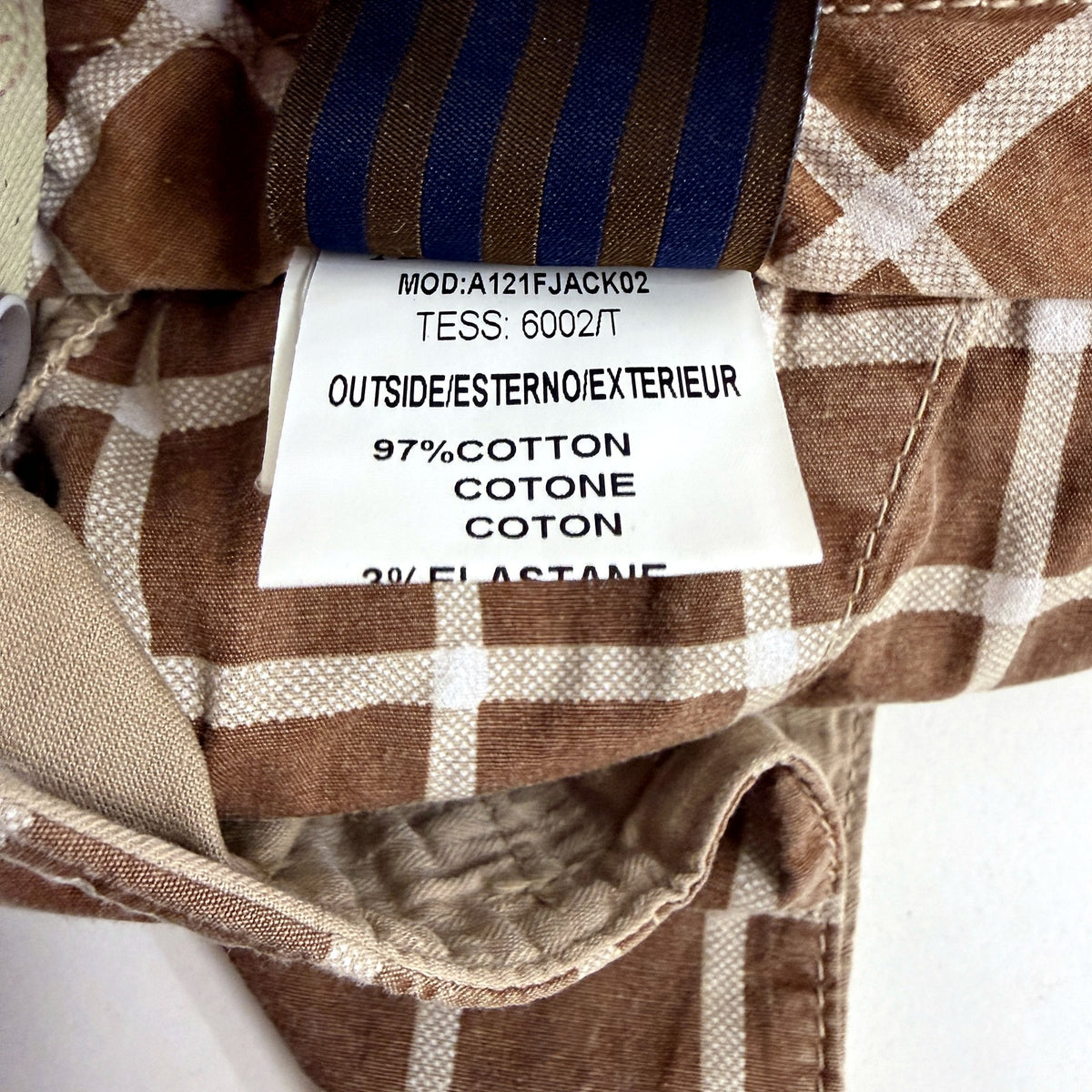 AT.P.CO Mens Relaxed Fit Cotton Chino Pants in Beige Size 56