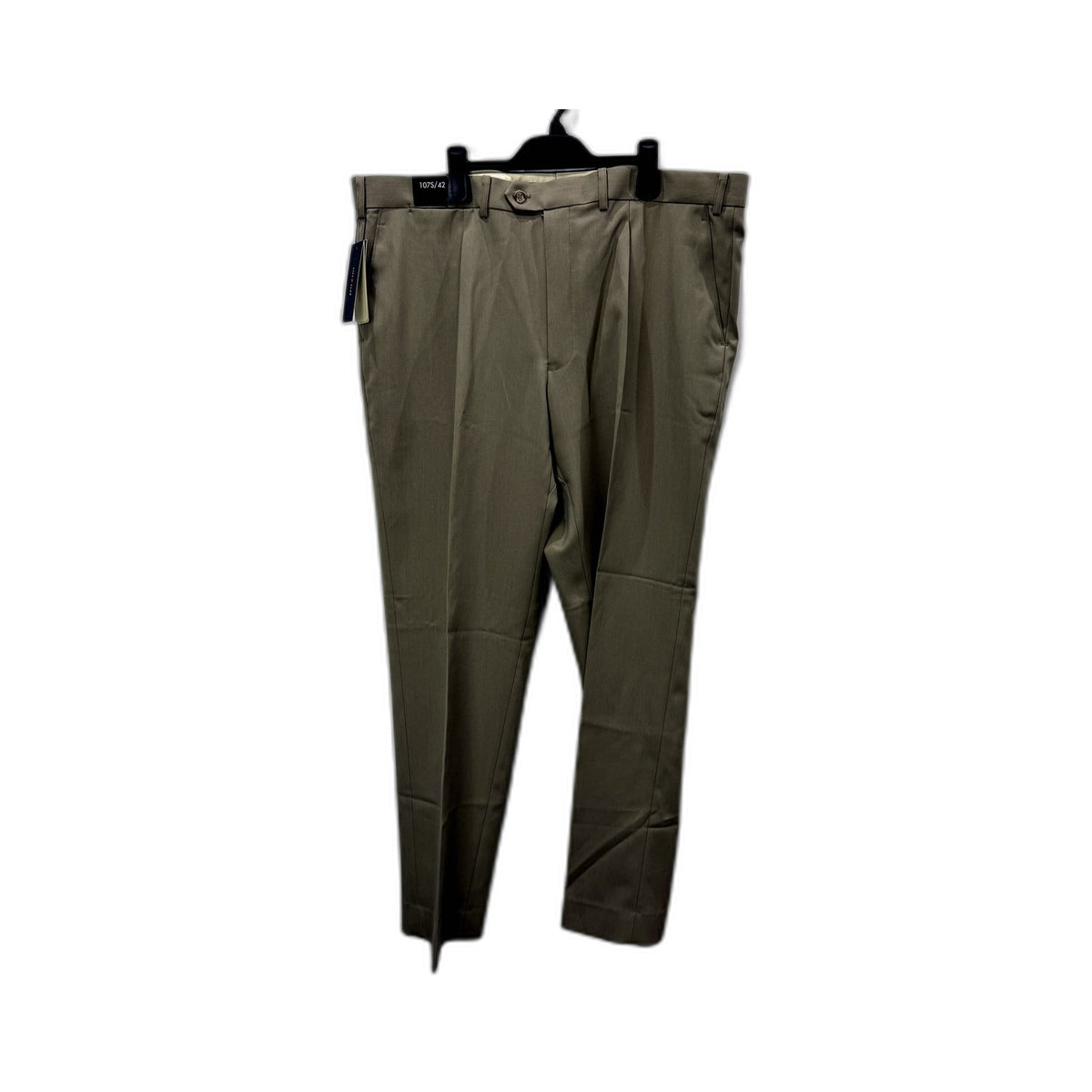 City Club Mens Beige Chino Pants - Straight Leg, Size 107S/42 NEW