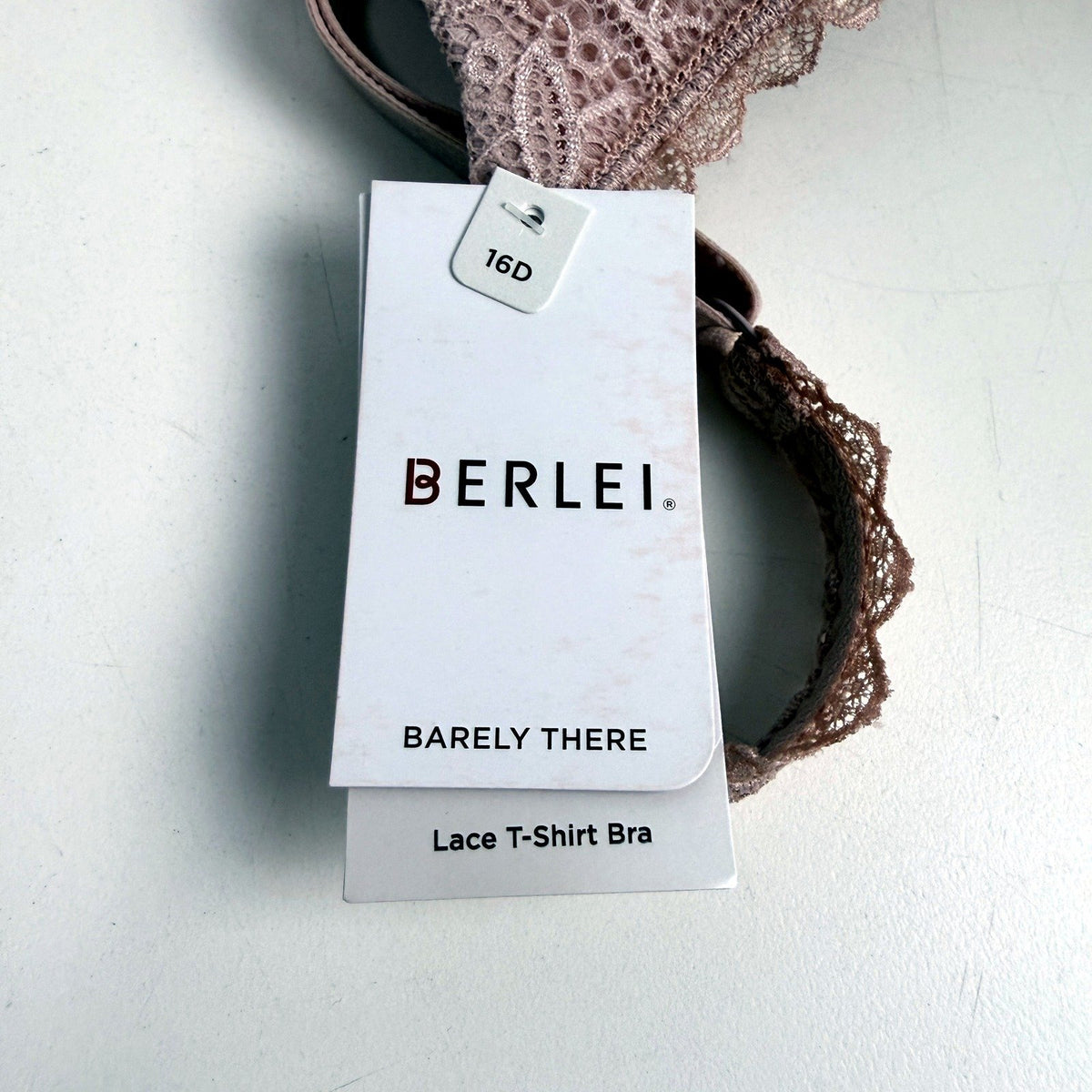 Berlei Womens Lace T-Shirt Bra 2-Pack White Pink Size 16D NEW