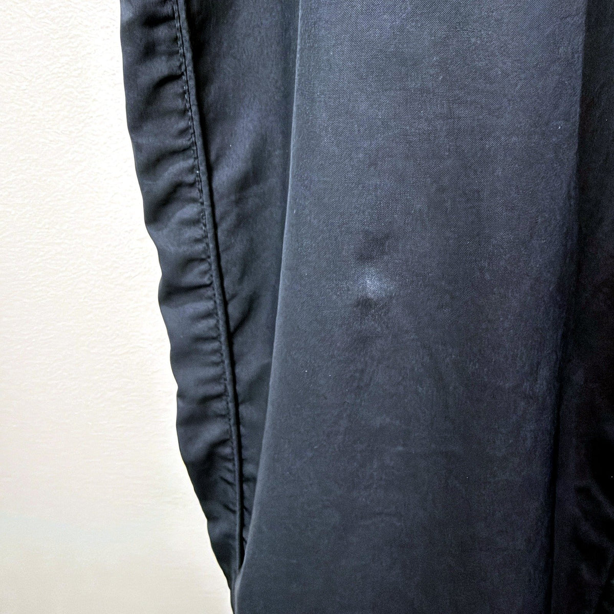 Nike Mens Track Pants Navy Blue Athletic with Zippers Large