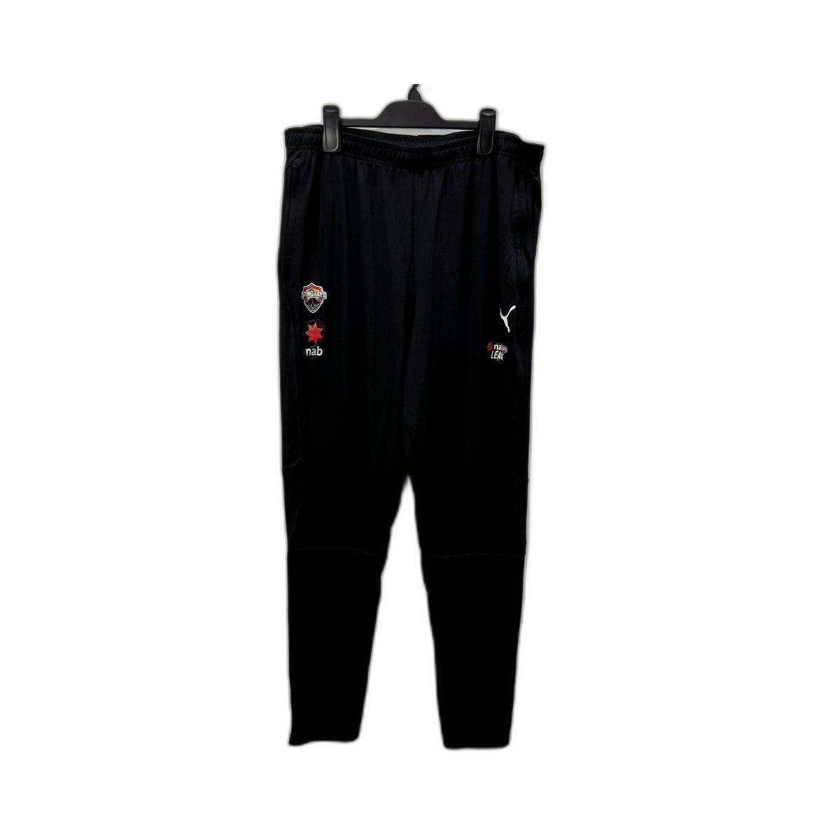 Puma Mens Black Track Pants XL - Athletic Comfortable Fit Size XL