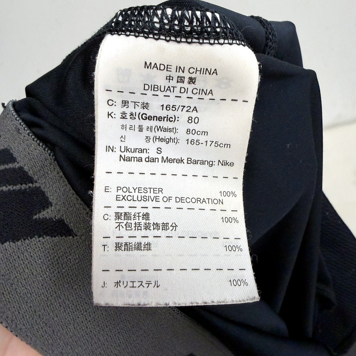 Nike Mens Athletic Shorts Navy Blue Size S Breathable