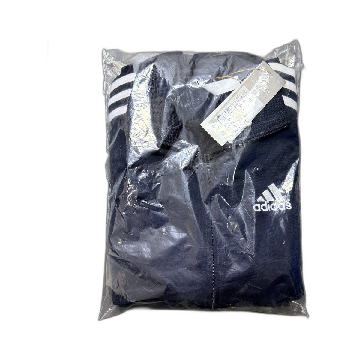 Adidas Mens Tracksuit Set Navy Blue Three Stripes Athletic XS GK9658 Size XS NEW